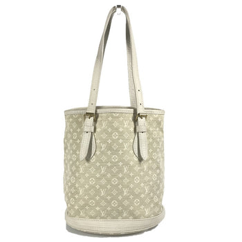 Louis Vuitton Shoulder Bag M95316 Monogram Mini-Lincanvas White Type Monogram Mini Run Bucketpm