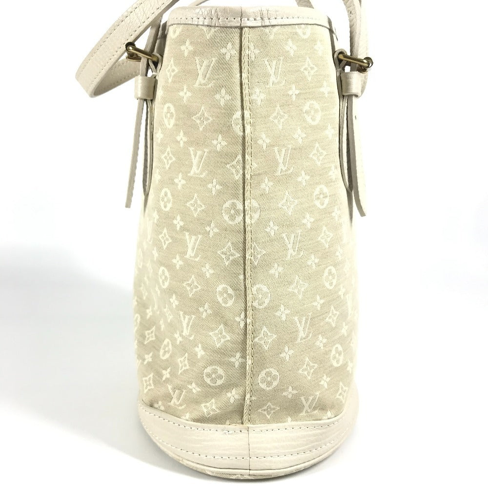 Louis Vuitton Shoulder Bag M95316 Monogram Mini-Lincanvas White Type Monogram Mini Run Bucketpm