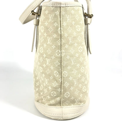 Louis Vuitton Shoulder Bag M95316 Monogram Mini-Lincanvas White Type Monogram Mini Run Bucketpm