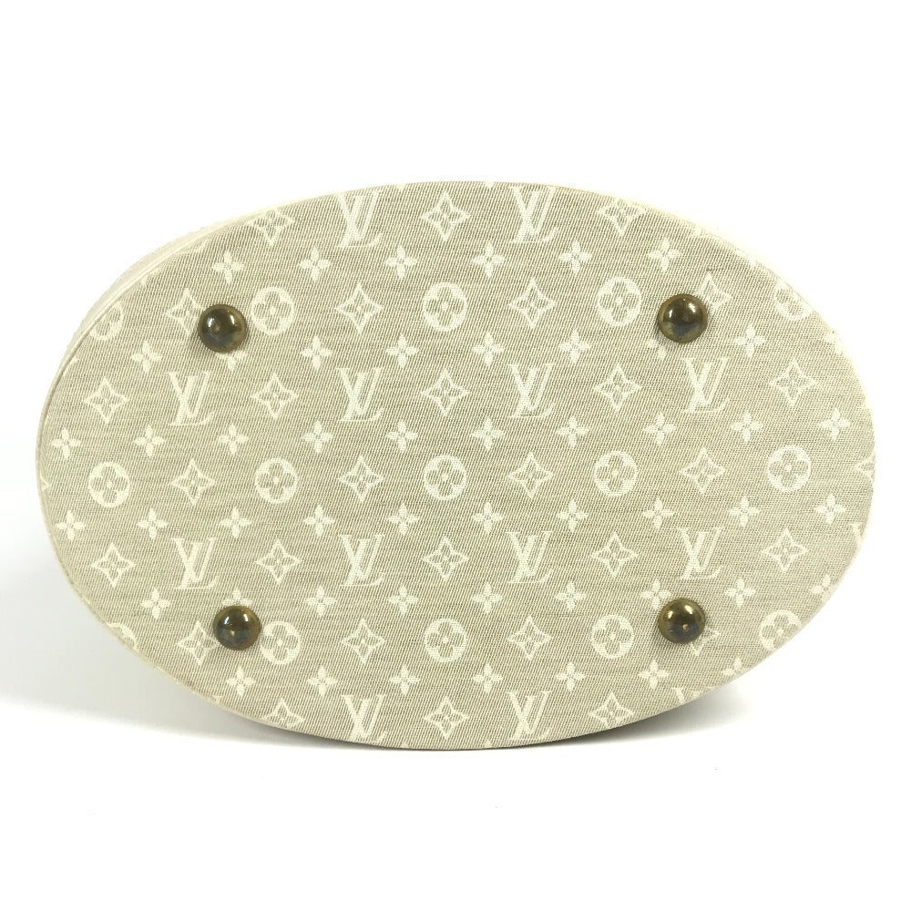 Louis Vuitton Shoulder Bag M95316 Monogram Mini-Lincanvas White Type Monogram Mini Run Bucketpm