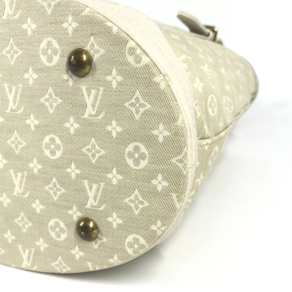 Louis Vuitton Shoulder Bag M95316 Monogram Mini-Lincanvas White Type Monogram Mini Run Bucketpm