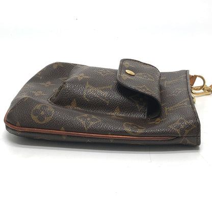 Louis Vuitton Pouch M51901 Monogram Canvas Brown Monogram Partition Women