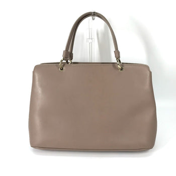Bvlgari Shoulder Bag Leather Pink Beige Type Bvlgari Bvlgari Logo Tote Bag Women