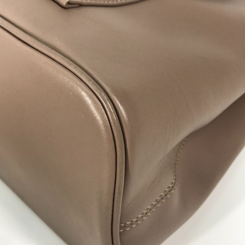 Bvlgari Shoulder Bag Leather Pink Beige Type Bvlgari Bvlgari Logo Tote Bag Women