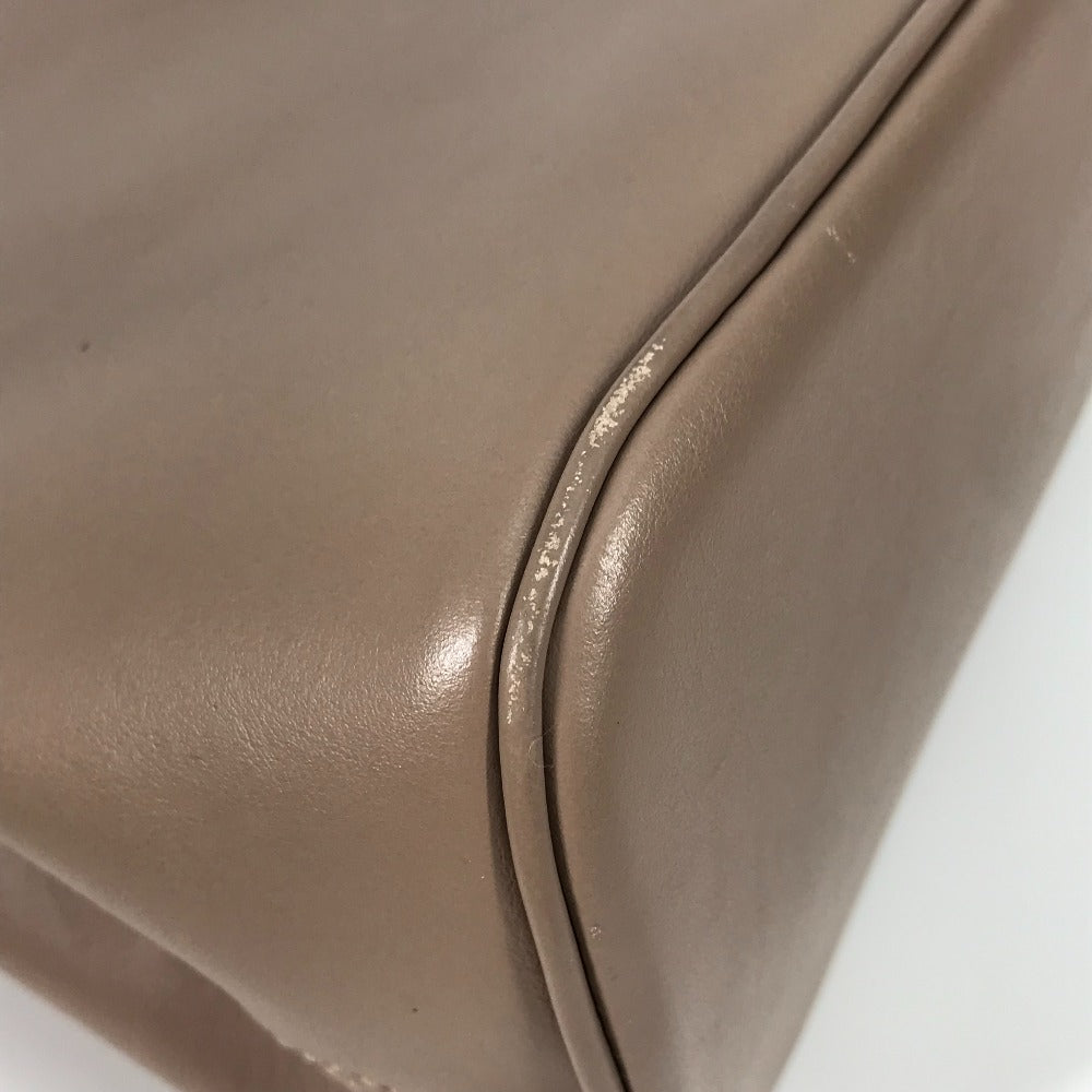 Bvlgari Shoulder Bag Leather Pink Beige Type Bvlgari Bvlgari Logo Tote Bag Women