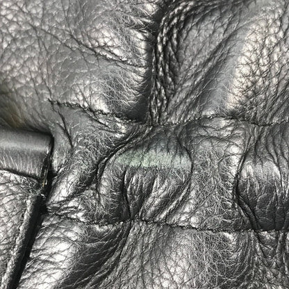 Bvlgari Tote Bag Leather Black Bulgari Bulgari Handbag Women
