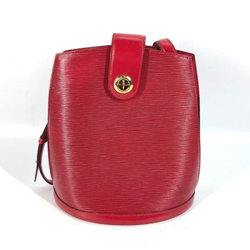 Louis Vuitton Shoulder Bag M52257 Epi Leather Red Epi Cluny Women