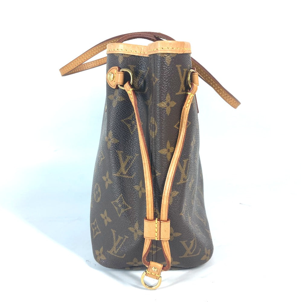 Louis Vuitton Shoulder Bag M41245 Monogram Canvas Brown Monogram Never Full Pm Women