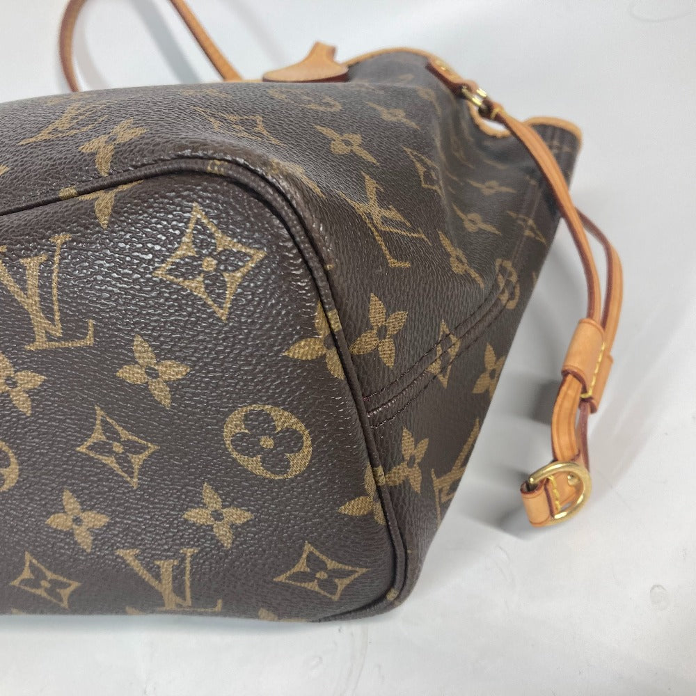 Louis Vuitton Shoulder Bag M41245 Monogram Canvas Brown Monogram Never Full Pm Women
