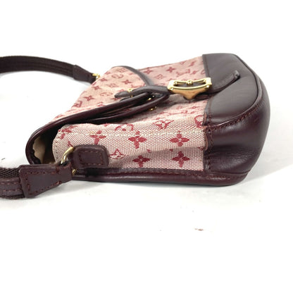Louis Vuitton Shoulder Bag M92691 Monogram Mini Canvas Red Monogram Mini Marjoly