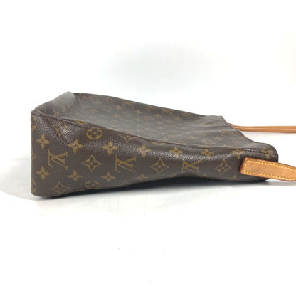 Louis Vuitton Shoulder Bag M51145 Monogram Canvas Brown Monogram Loopinggm
