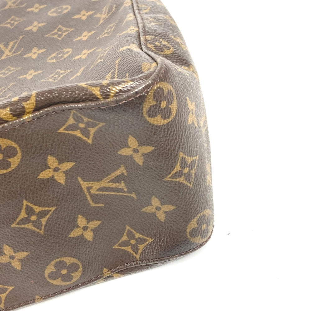 Louis Vuitton Shoulder Bag M51145 Monogram Canvas Brown Monogram Loopinggm