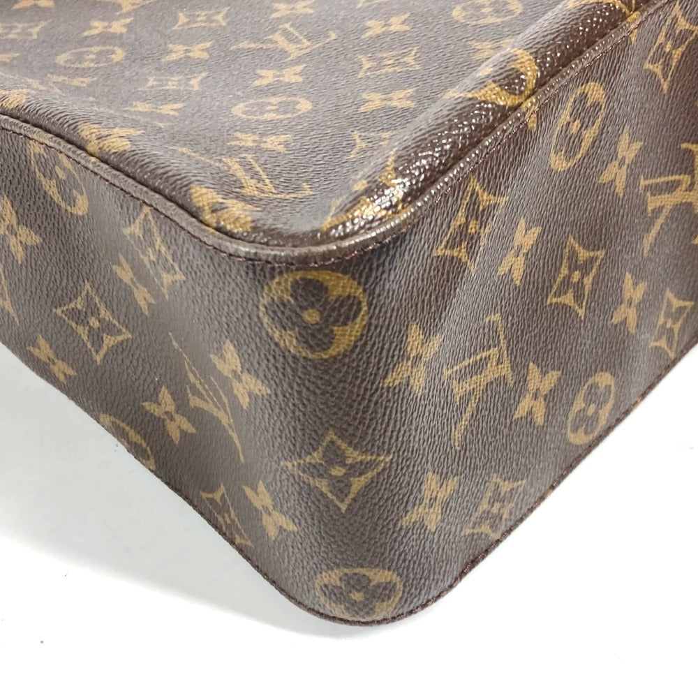 Louis Vuitton Shoulder Bag M51145 Monogram Canvas Brown Monogram Loopinggm
