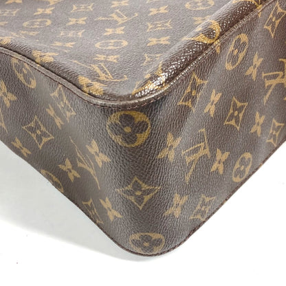 Louis Vuitton Shoulder Bag M51145 Monogram Canvas Brown Monogram Loopinggm