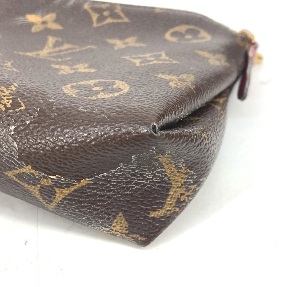Louis Vuitton Shoulder Bag M41638 Monogram Canvas Red Monogram Pallas Clutch Women