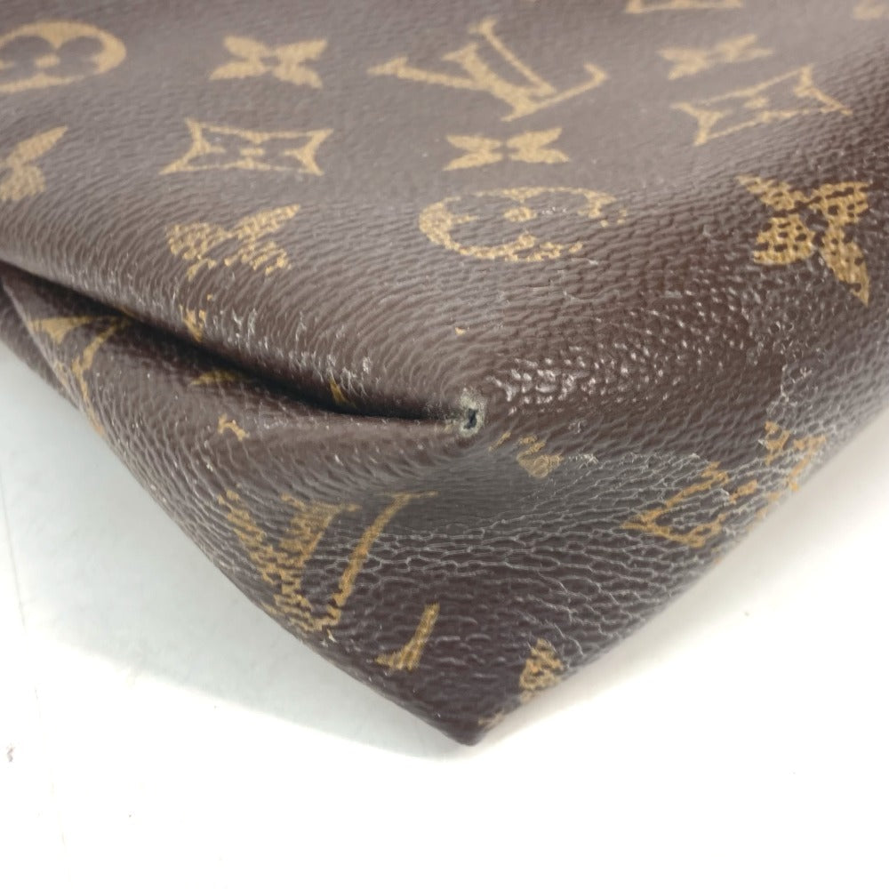 Louis Vuitton Shoulder Bag M41638 Monogram Canvas Red Monogram Pallas Clutch Women