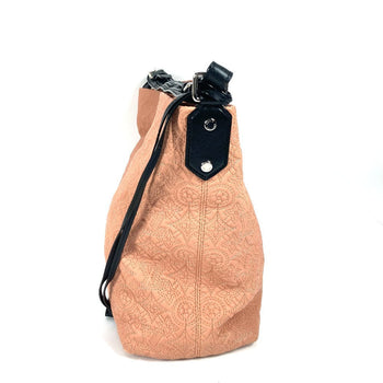 Louis Vuitton Shoulder Bag M94289 Monogram Antique Leather Pink Monogram Antia Hobo Pm