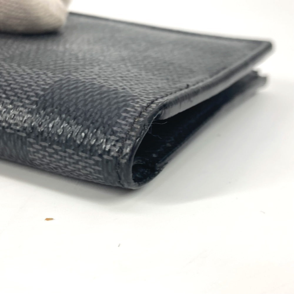 Louis Vuitton Folded Wallet N64021 Damier Grafitto Canvas Black Damier Grafitte Portefeuille Smart