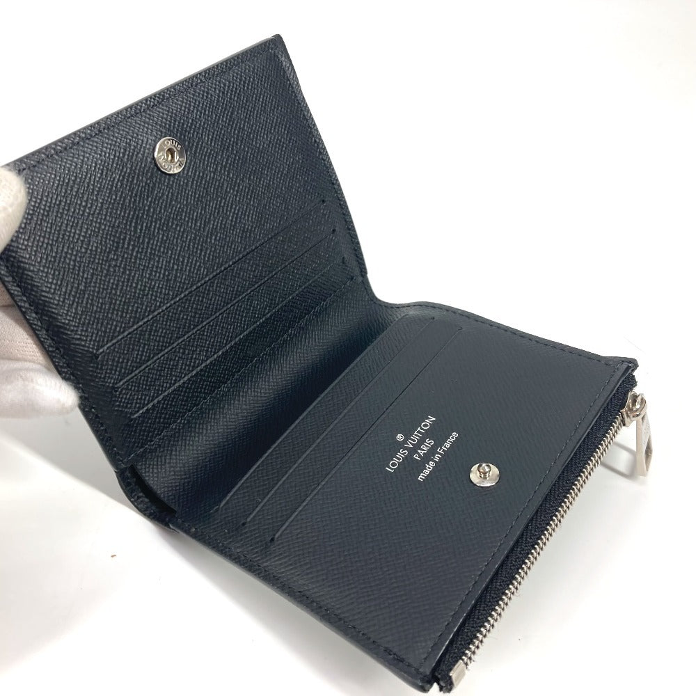 Louis Vuitton Folded Wallet N64021 Damier Grafitto Canvas Black Damier Grafitte Portefeuille Smart