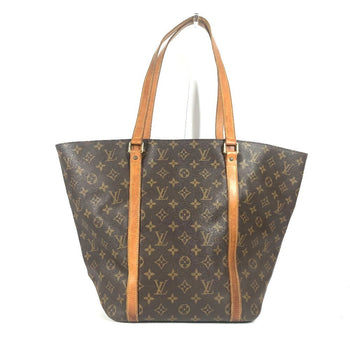 Louis Vuitton Shoulder Bag M51108 Monogram Canvas Brown Monogram Sac Shopping