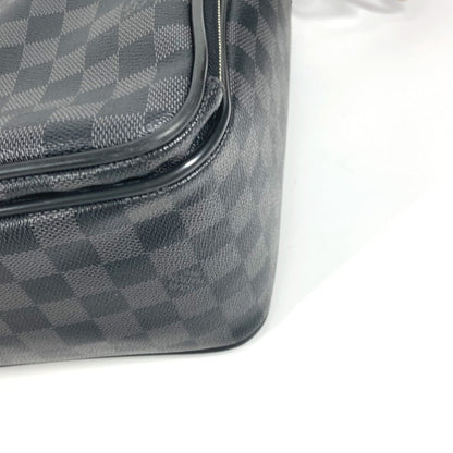 Louis Vuitton Business Bag N23253 Damier Grafitto Canvas Black Damier Grafitte Ikar Unisex(Unisex)