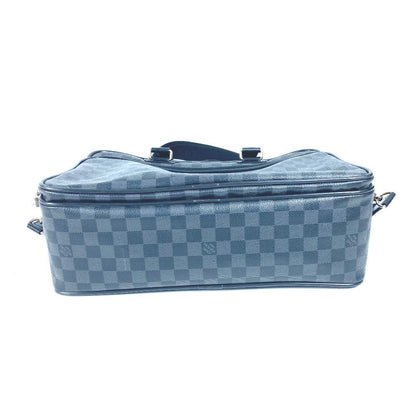Louis Vuitton Business Bag N23253 Damier Grafitto Canvas Black Damier Grafitte Ikar Unisex(Unisex)