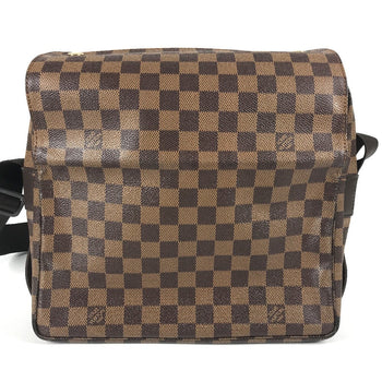 Louis Vuitton Shoulder Bag N45255 Damier Canvas Brown Damier Naviglio Women(Unisex)