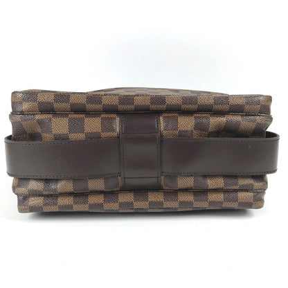 Louis Vuitton Shoulder Bag N45255 Damier Canvas Brown Damier Naviglio Women(Unisex)