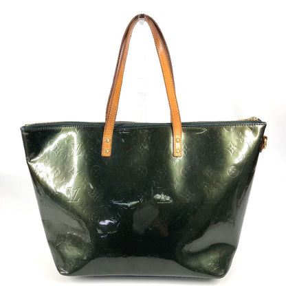 Louis Vuitton Shoulder Bag M93673 Monogram Vernis Canvas Green Monogram Vernis Bellevue Gm