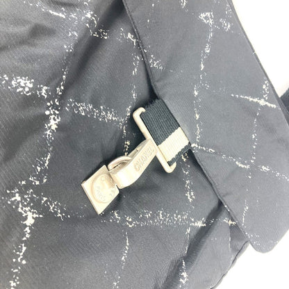 Chanel Backpack Nylon Black Old Travel Line Women