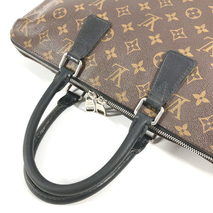 Louis Vuitton Handbag M40868 Monogram Macacer Canvas Brown Monogram Macacer Porto Documan Jules Pdj