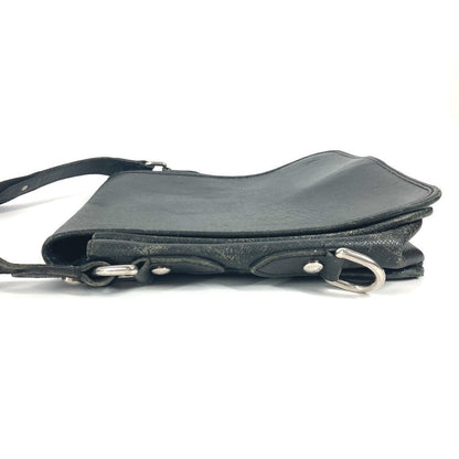 Louis Vuitton Shoulder Bag M32482 Taiga Leather Black Taiga Andrei