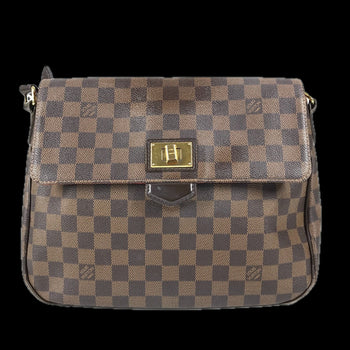 Louis Vuitton Shoulder Bag N41178 Damier Canvas Brown Damier Buzaslowsbury