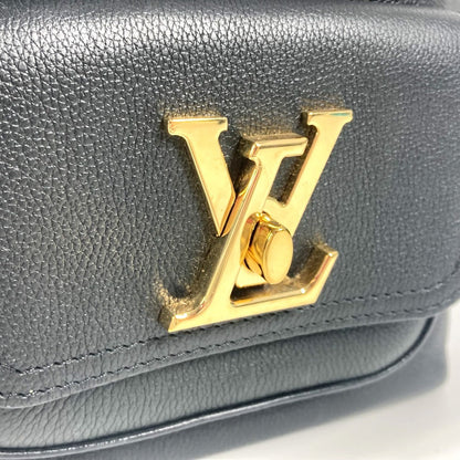 Louis Vuitton Shoulder Bag M57687 Leather Black Rock Me Bucketnv