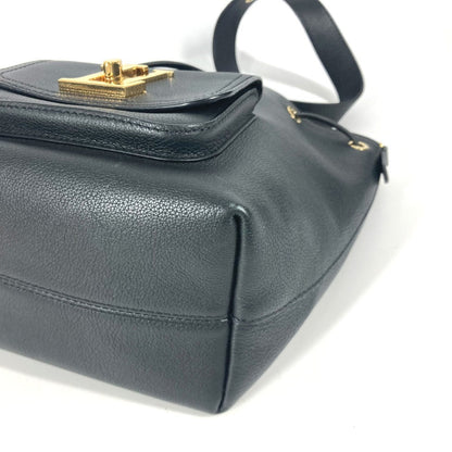 Louis Vuitton Shoulder Bag M57687 Leather Black Rock Me Bucketnv