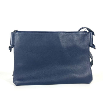 Hermes Shoulder Bag Leather Navy Ultrapla Gm Mens