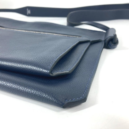 Hermes Shoulder Bag Leather Navy Ultrapla Gm Mens