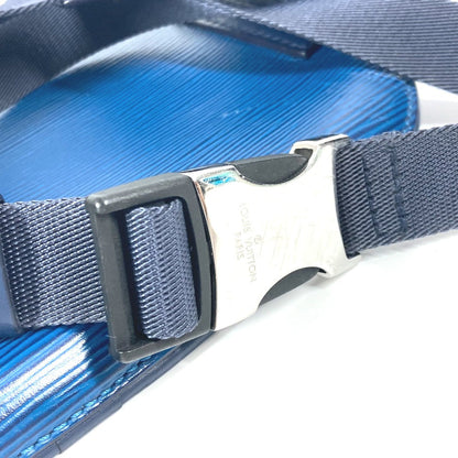 Louis Vuitton Waist Bag M53301 Epi Leather Blue Epi Lv Circle Bum Bag Unisex(Unisex)