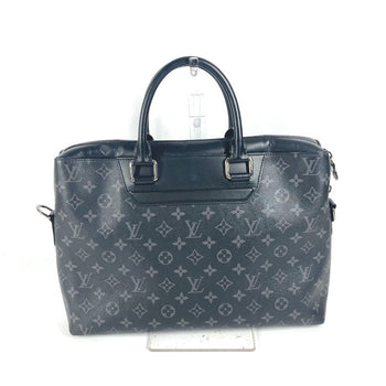 Louis Vuitton Business Bag Monogram Eclipse Canvas Black Monogram Eclipse Odise