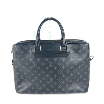 Louis Vuitton Business Bag Monogram Eclipse Canvas Black Monogram Eclipse Odise