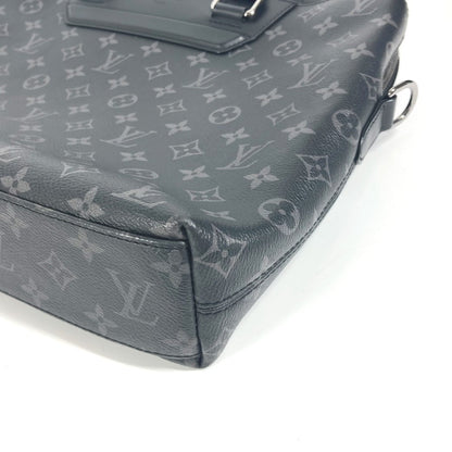 Louis Vuitton Business Bag Monogram Eclipse Canvas Black Monogram Eclipse Odise