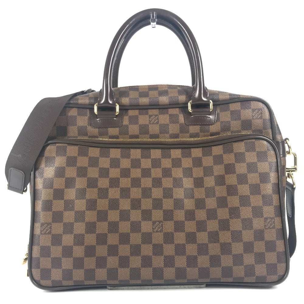 Louis Vuitton Business Bag N23252 Damier Canvas Brown Damier Ikar Unisex(Unisex)