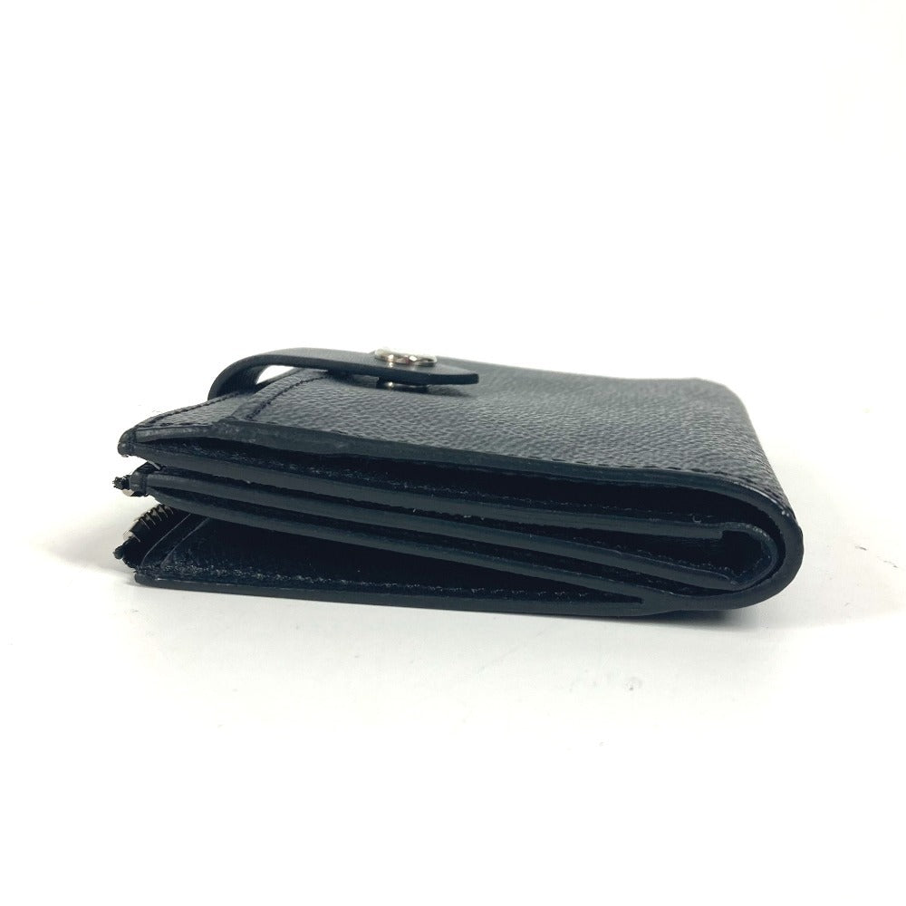 Louis Vuitton Folded Wallet N60451 Damier Grafitto Canvas Black Damier Grafitte Multi Porte Cartes