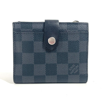 Louis Vuitton Folded Wallet N60451 Damier Grafitto Canvas Black Damier Grafitte Multi Porte Cartes