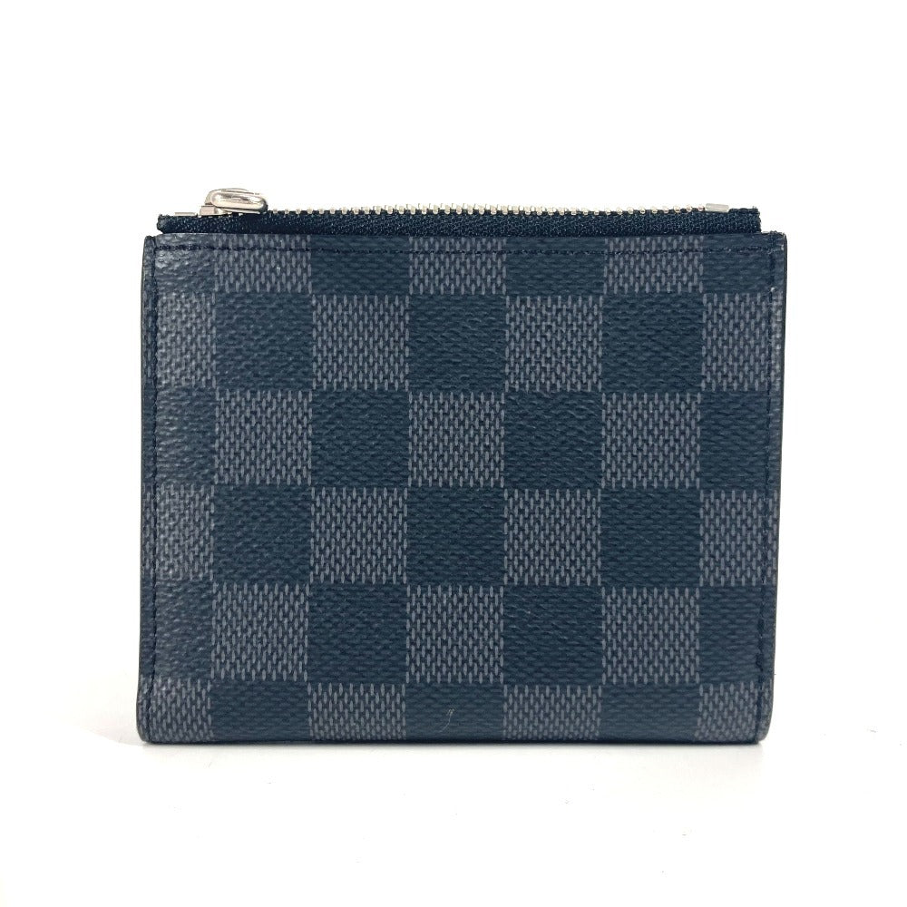Louis Vuitton Folded Wallet N60451 Damier Grafitto Canvas Black Damier Grafitte Multi Porte Cartes