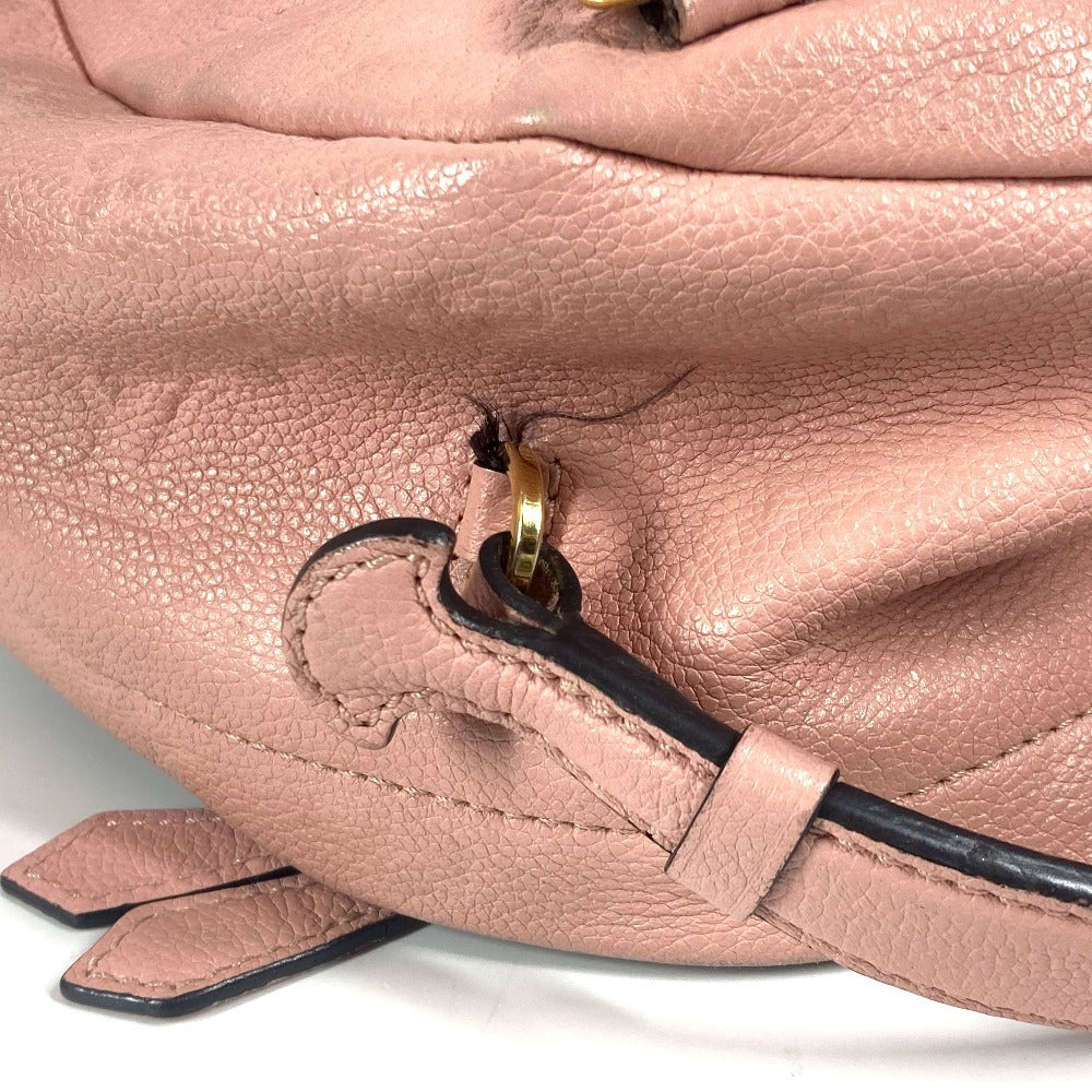 Louis Vuitton Backpack M44019 Monogram Ann Platt Leather Pink Monogram Ann Platt Sorbonne