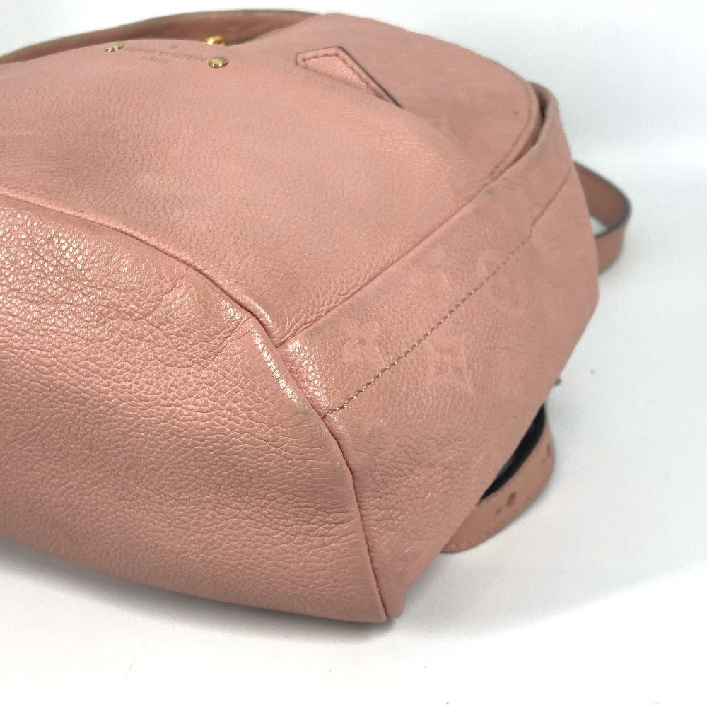 Louis Vuitton Backpack M44019 Monogram Ann Platt Leather Pink Monogram Ann Platt Sorbonne
