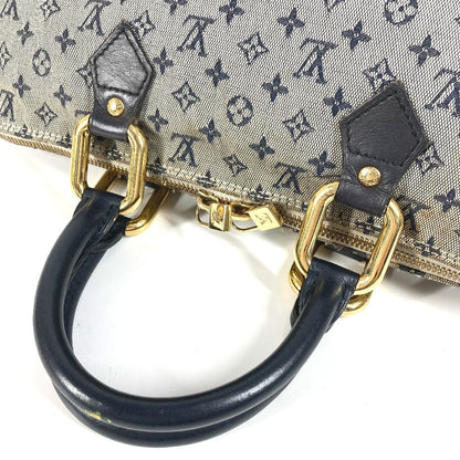 Louis Vuitton Handbag M92205 Monogram Mini Canvas Navy Monogram Mini Almaron