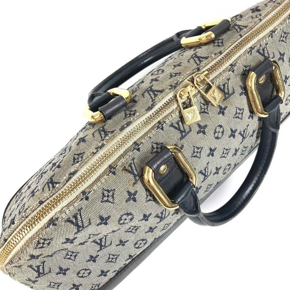 Louis Vuitton Handbag M92205 Monogram Mini Canvas Navy Monogram Mini Almaron