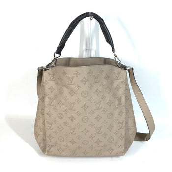 Louis Vuitton Shoulder Bag M50032 Monogram Mahina Leather Beige Monogram Mahina Babylonepm Babylone